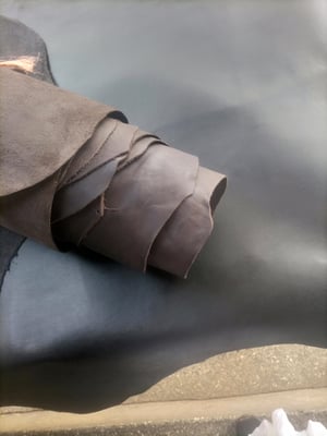 How to make a Custom-Made Leather Wallets With Coin Pocket – work in progress