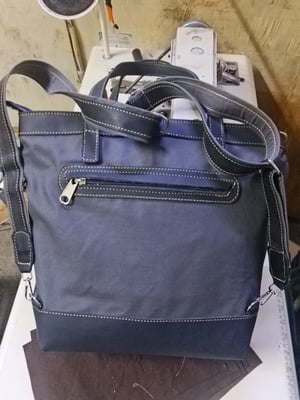 How to make a Bespoke Convertible Backpack Shoulder Bag – work in progress