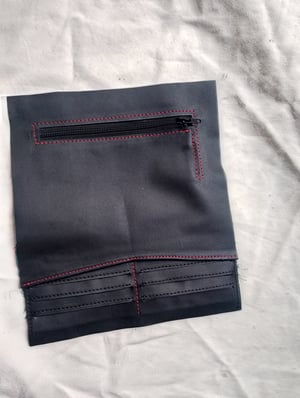 Wie man Maßgefertigte Geldbörse 20×10 cm mit Münzfach herstellt – Arbeitsschritte