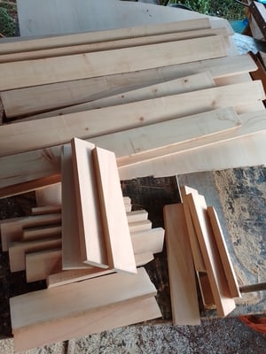 How to make a Custom Cypress Cutlery Tray With Knife Blocks – work in progress
