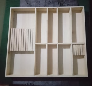 How to make a Custom Cypress Cutlery Tray With Knife Blocks – work in progress