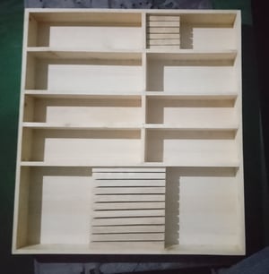 How to make a Custom Cypress Cutlery Tray With Knife Blocks – work in progress