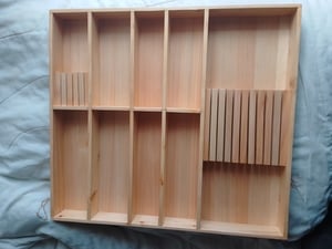 How to make a Custom Cypress Cutlery Tray With Knife Blocks – work in progress