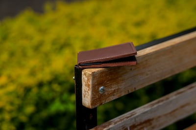 Custom-Made Leather Credit Card Wallet