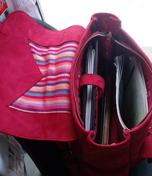 How to make a Bespoke Beaded Backpack for 13-Inch Laptop – work in progress