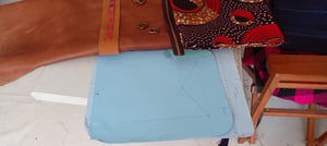 How to make a Custom made leather rucksack with a feminine look – work in progress