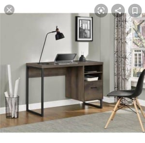 Custom Home Office Desk 107×42 cm - design ideas and artisan proposals