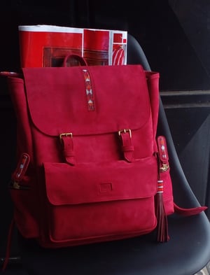 How to make a Bespoke Beaded Backpack for 13-Inch Laptop – work in progress