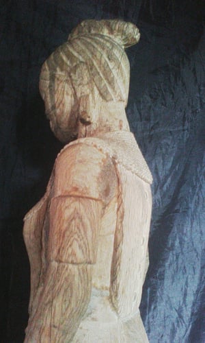 Wie man Buddha-Statue einer afrikanischen Frau nach Maß herstellt – Arbeitsschritte