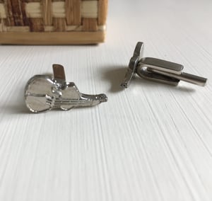 Two pairs of custom made cufflinks