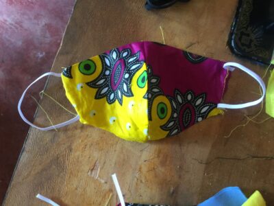 Corona masks within custom made realization