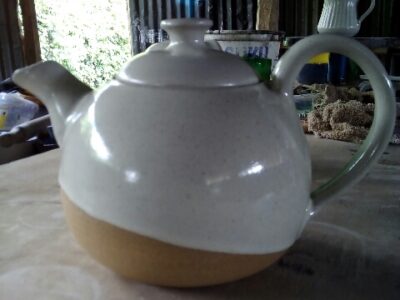 Tea pot made by John Kamau