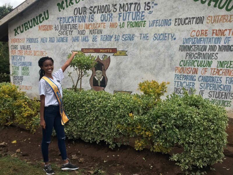 Wabajya Kariuki besucht Nyandarua