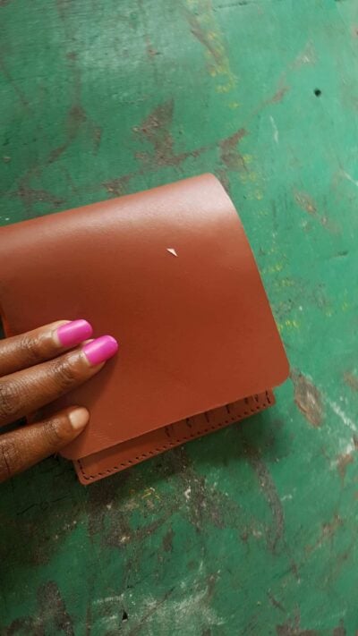 Special wallet within custom made realization