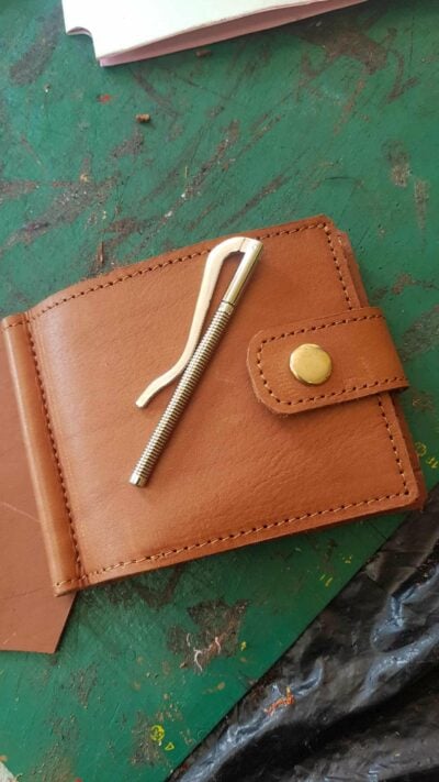 Special wallet within custom made realization