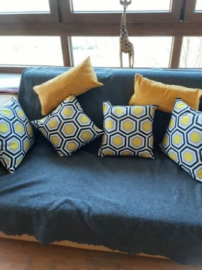 custom made spring outfit for my sofa cushions photos from customer