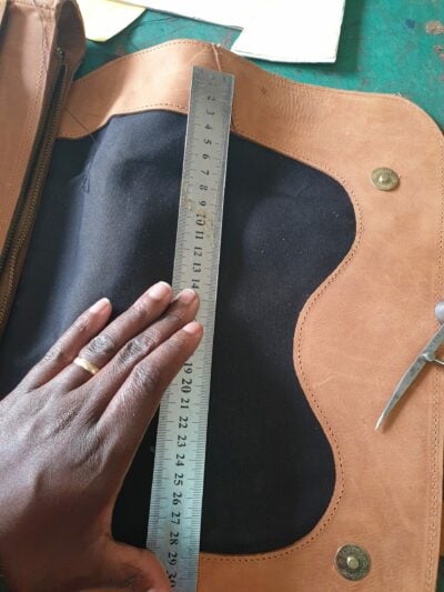 custom made leather laptop sleeve within custom made realization