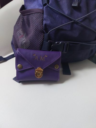 Custom-Made Purse: Unique Design & Embroidery photos from customer