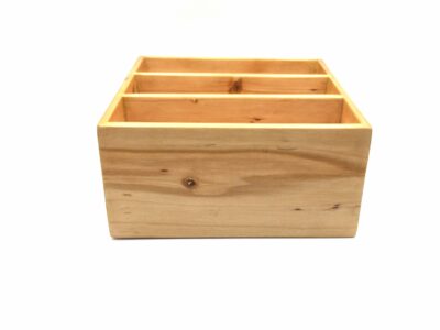 Cutlery box in the unusually small size 24 cm x 24 cm