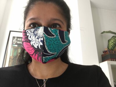 100 face masks photos from customer