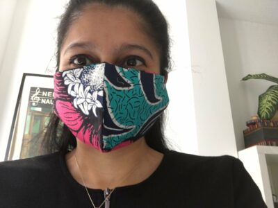 100 Mundschutz Masken Fotos vom Kunden