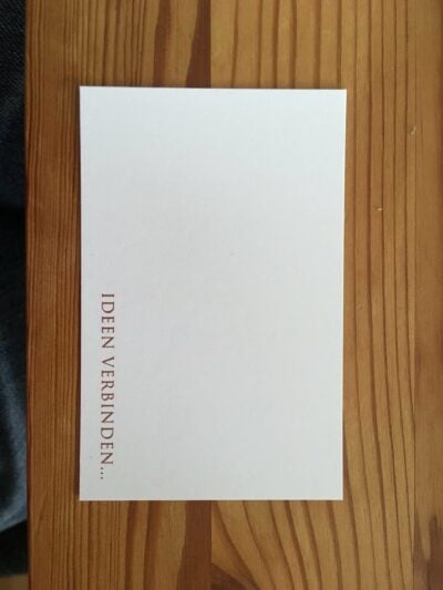 Idee von Jochen