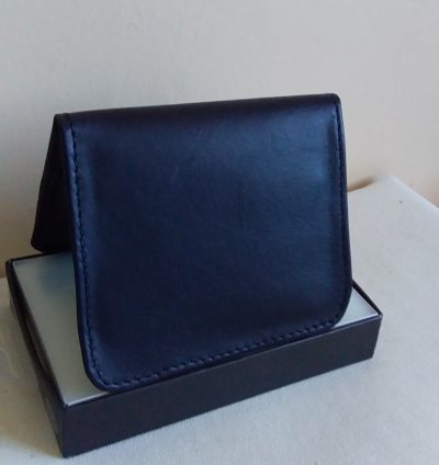 custom made wallet with the outer dimensions of about 10.5x6 within custom made realization