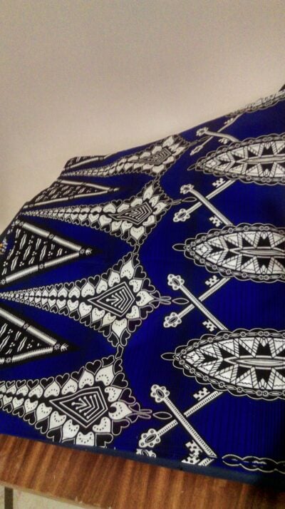 face mask plus headscarf in the enclosed fabric within custom made realization