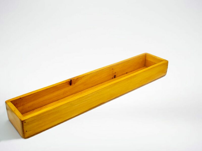 Two cutlery tray made from bamboo wood