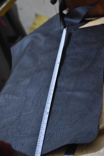 Custom made unisex table tennis bag within custom made realization