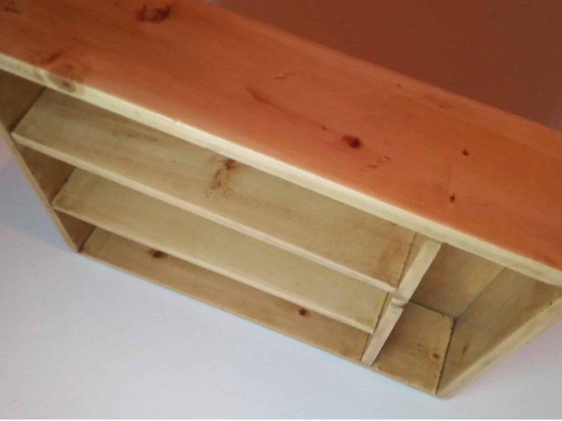 Maßgefertiger Schubladeneinsatz aus Holz