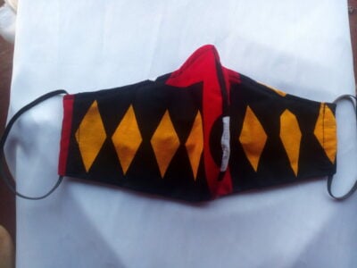 Custom made face mask within custom made realization