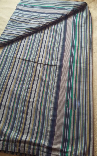Custom made curtain of kikoi fabric