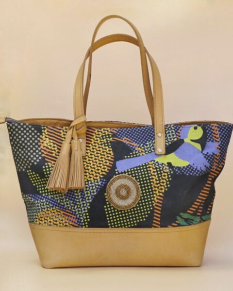 Custom made Bag with African patterns