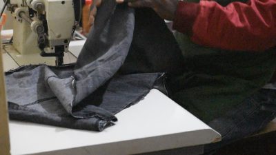 Custom made unisex table tennis bag within custom made realization